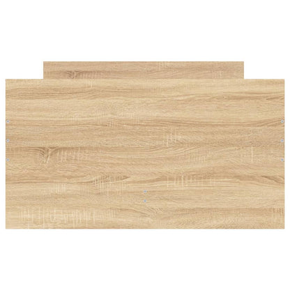 Bedframe met lades sonoma eikenkleurig 90x200 cm 90 x 200 cm Sonoma eiken