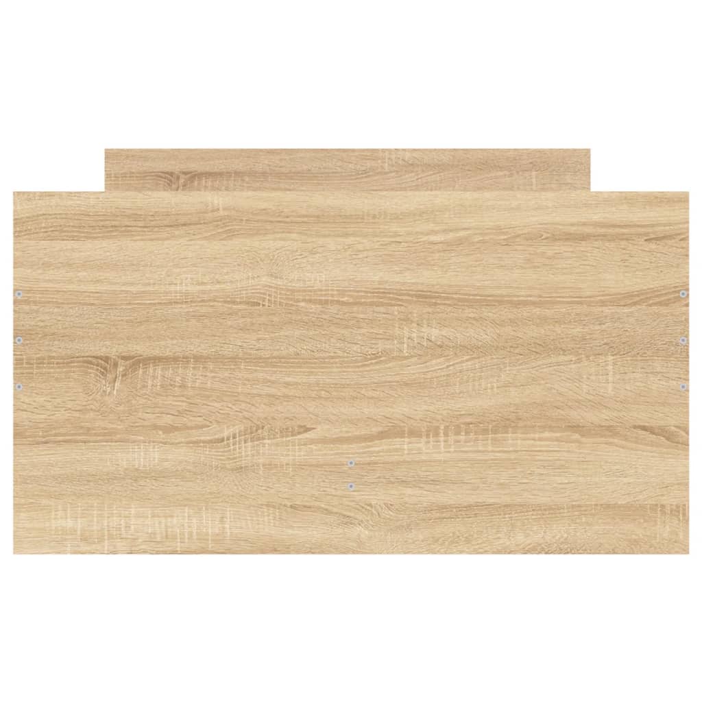 Bedframe met lades sonoma eikenkleurig 90x190 cm 90 x 190 cm Sonoma eiken