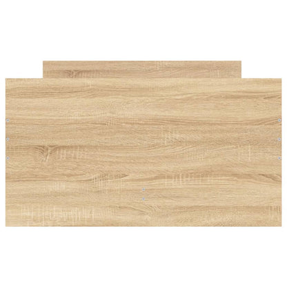 Bedframe met lades sonoma eikenkleurig 90x190 cm 90 x 190 cm Sonoma eiken