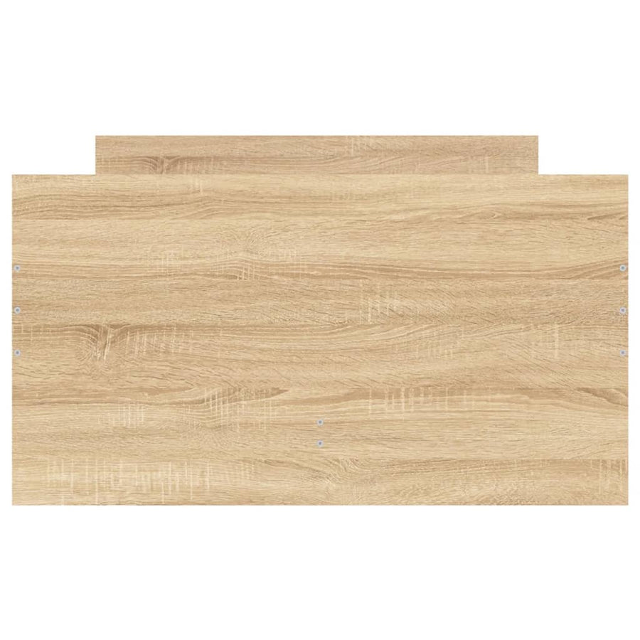 Bedframe met lades sonoma eikenkleurig 90x190 cm 90 x 190 cm Sonoma eiken