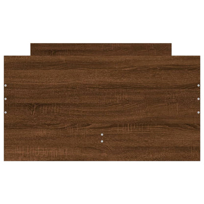 Bedframe Met Lades Ig Small Single 75 x 190 cm bruin eikenkleur
