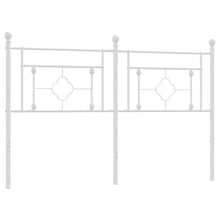 Hoofdbord Metaal Wit 160 cm