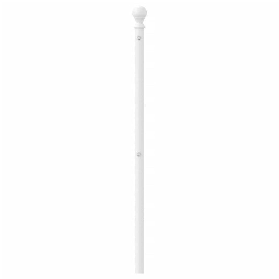 Hoofdbord Metaal Wit 160 cm