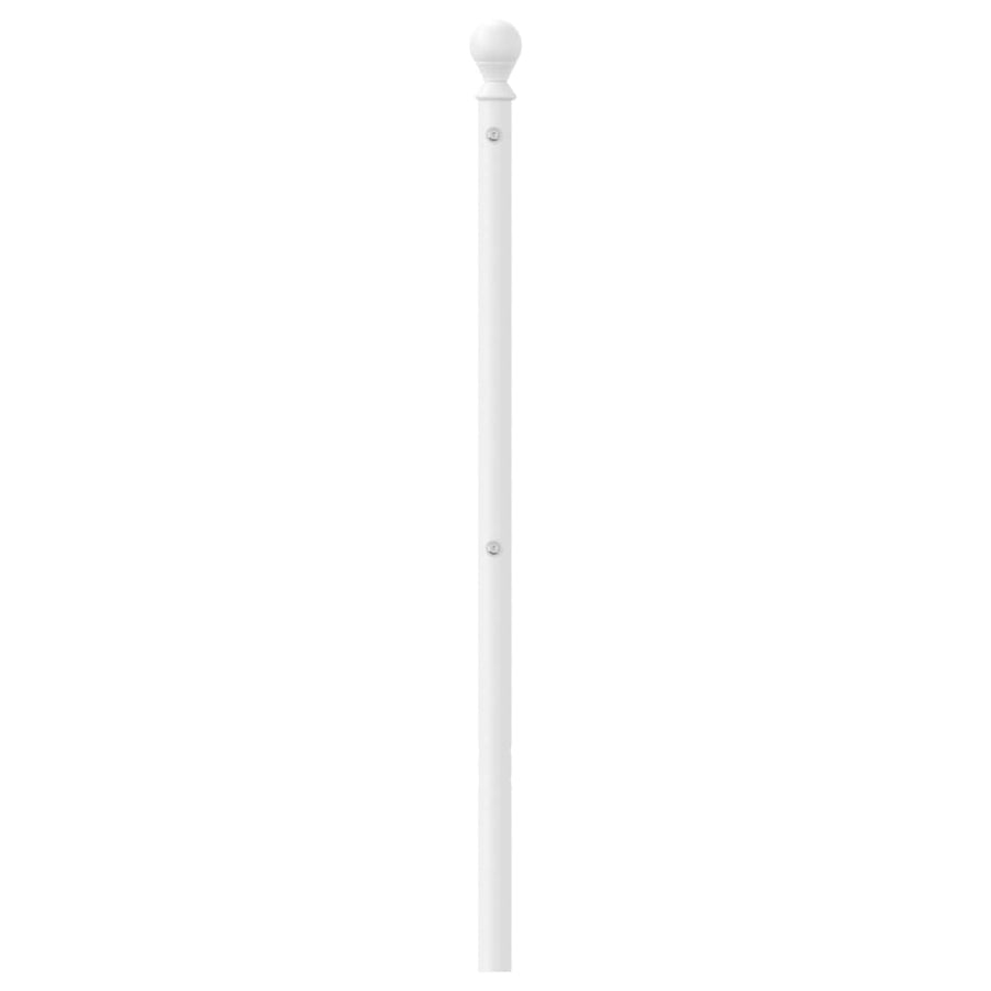 Hoofdbord Metaal 193 cm Wit