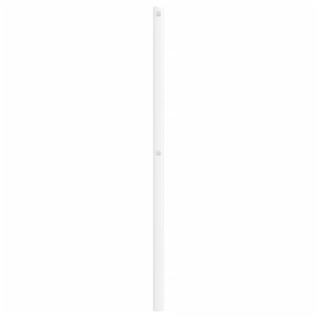 Hoofdbord Metaal 160 cm Wit