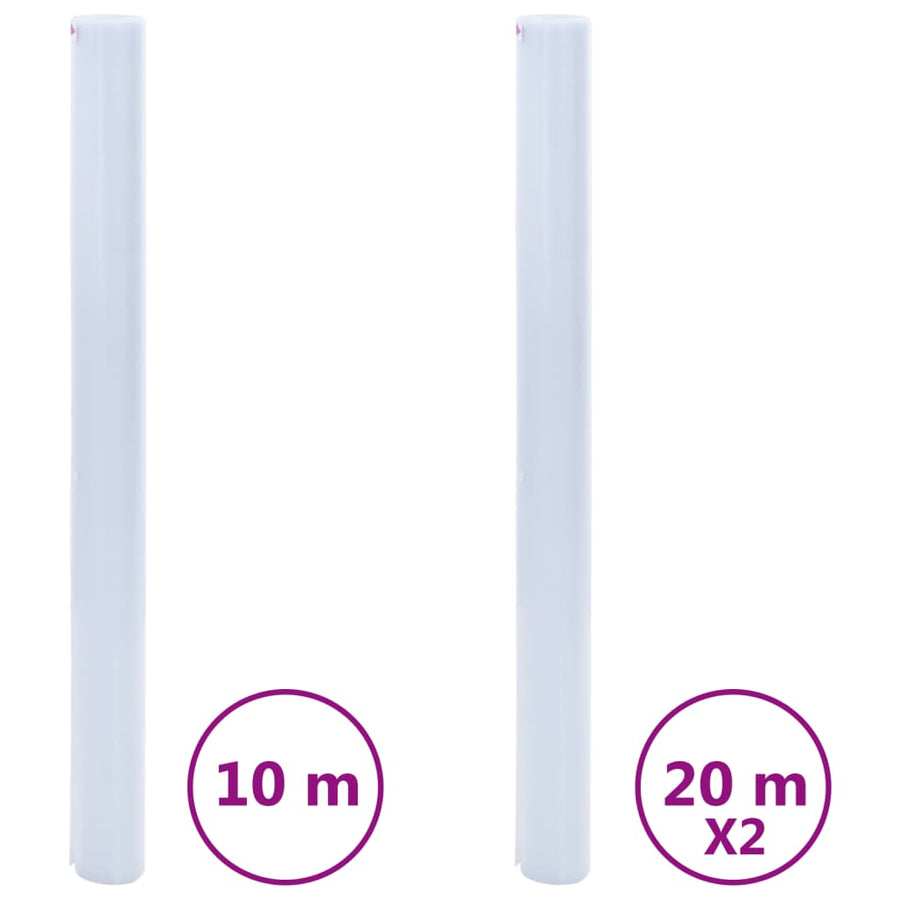 Raamfolies 3 st statisch mat PVC grijs
