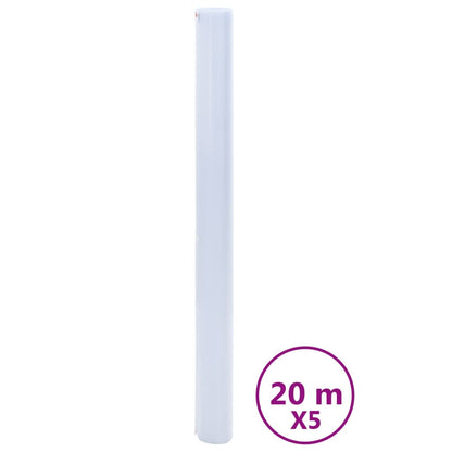 Raamfolies 5 st statisch mat PVC grijs