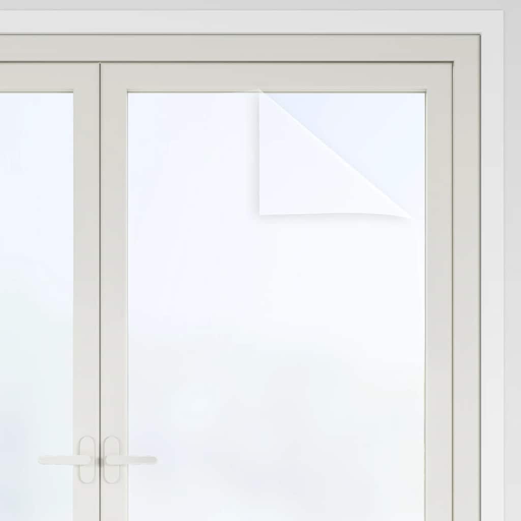 Raamfolies 5 st statisch mat PVC wit