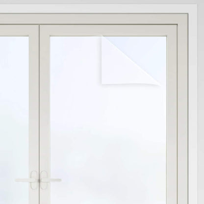 Raamfolies 5 st statisch mat PVC wit