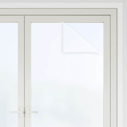Raamfolies 5 st statisch mat PVC wit