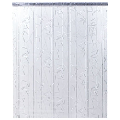 Raamfolies 2 St Mat Bamboepatroon Pvc