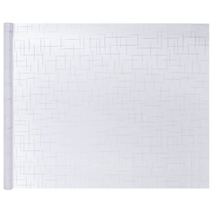 Raamfolies 2 st mat sterrenpatroon PVC
