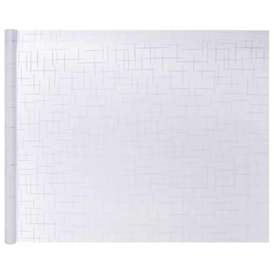 Raamfolies 2 st mat sterrenpatroon PVC