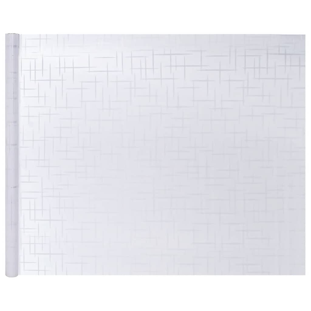 Raamfolies 4 st mat sterrenpatroon PVC
