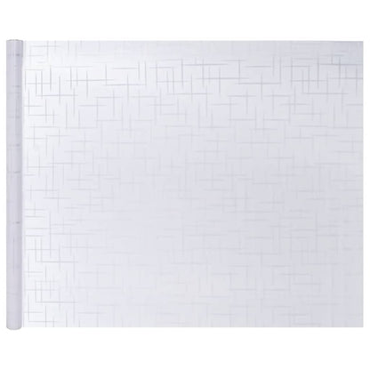 Raamfolies 4 st mat sterrenpatroon PVC