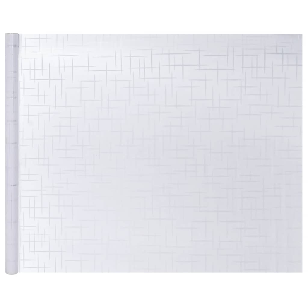 Raamfolies 2 st mat sterrenpatroon PVC