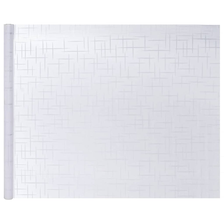 Raamfolies 2 st mat sterrenpatroon PVC