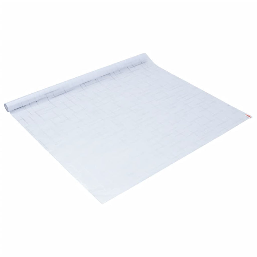 Raamfolies 2 st mat sterrenpatroon PVC