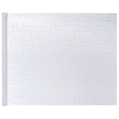Raamfolies 4 st mat sterrenpatroon PVC