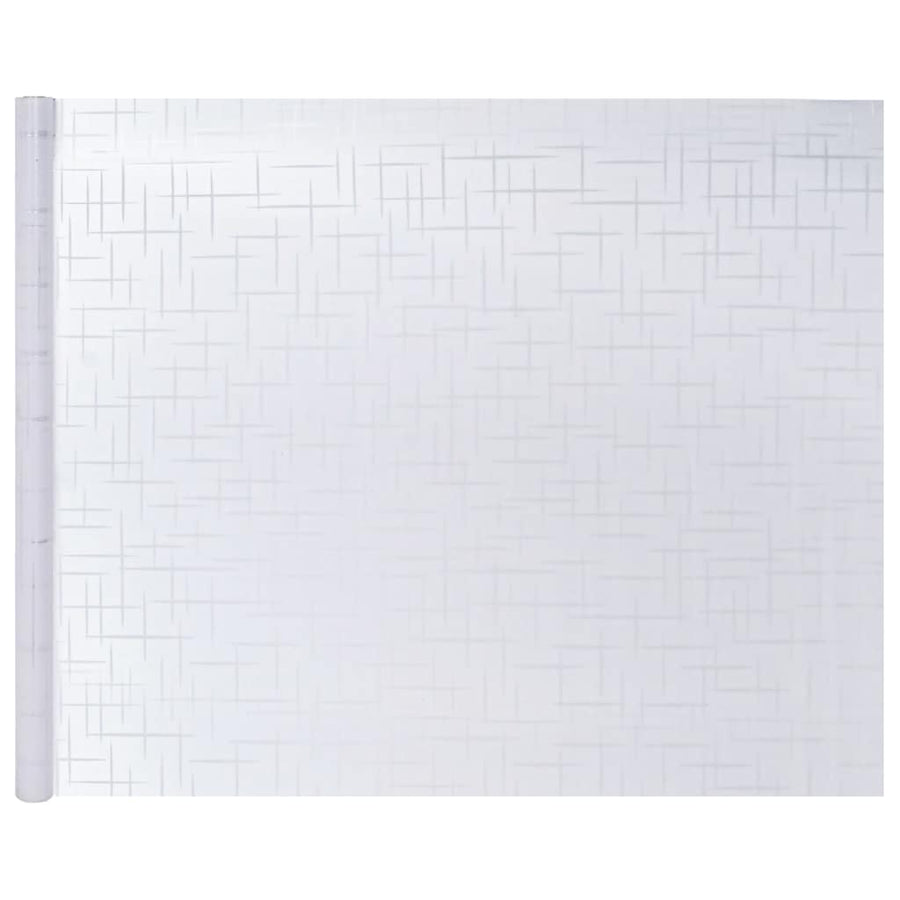 Raamfolies 4 st mat sterrenpatroon PVC