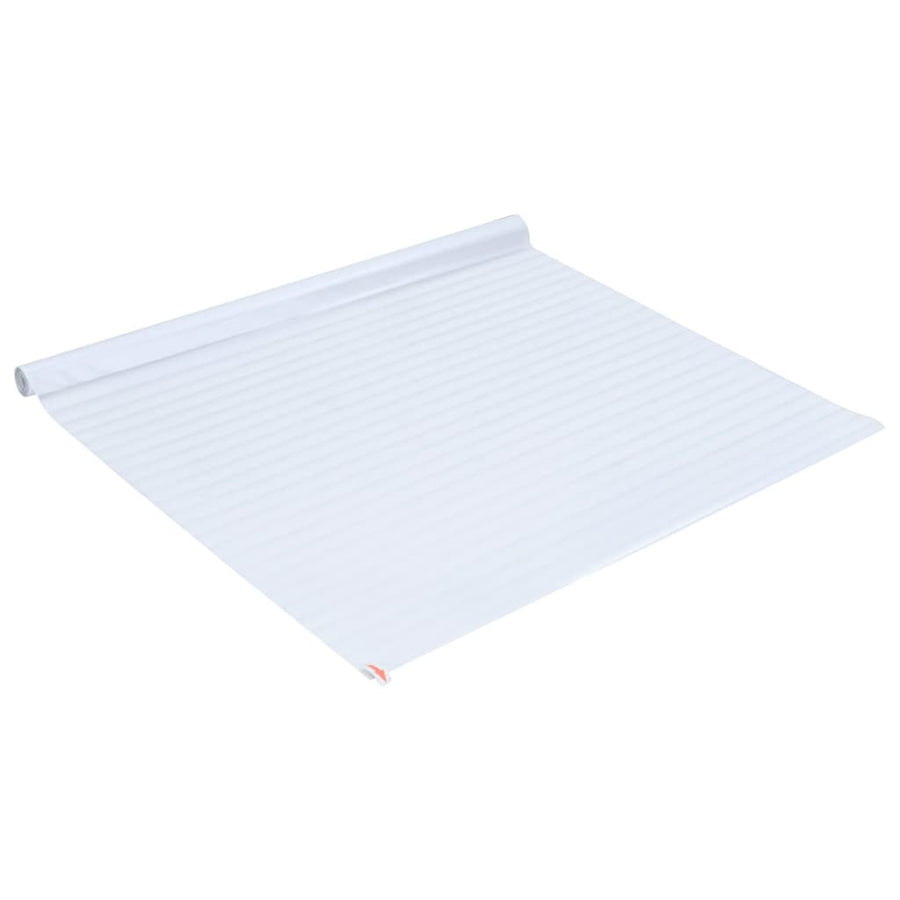 Raamfolies 2 st mat strepenpatroon PVC