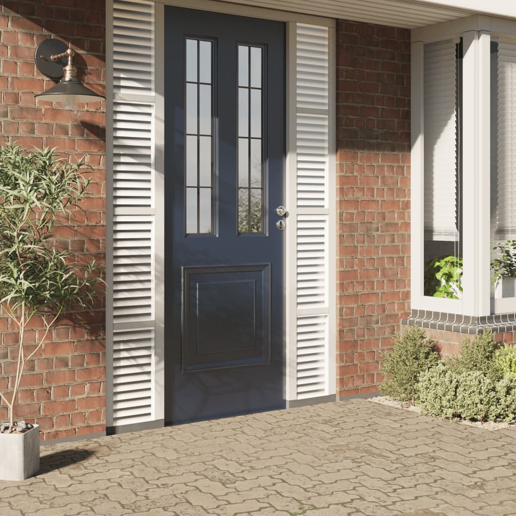 Raamfolies 4 st mat strepenpatroon PVC