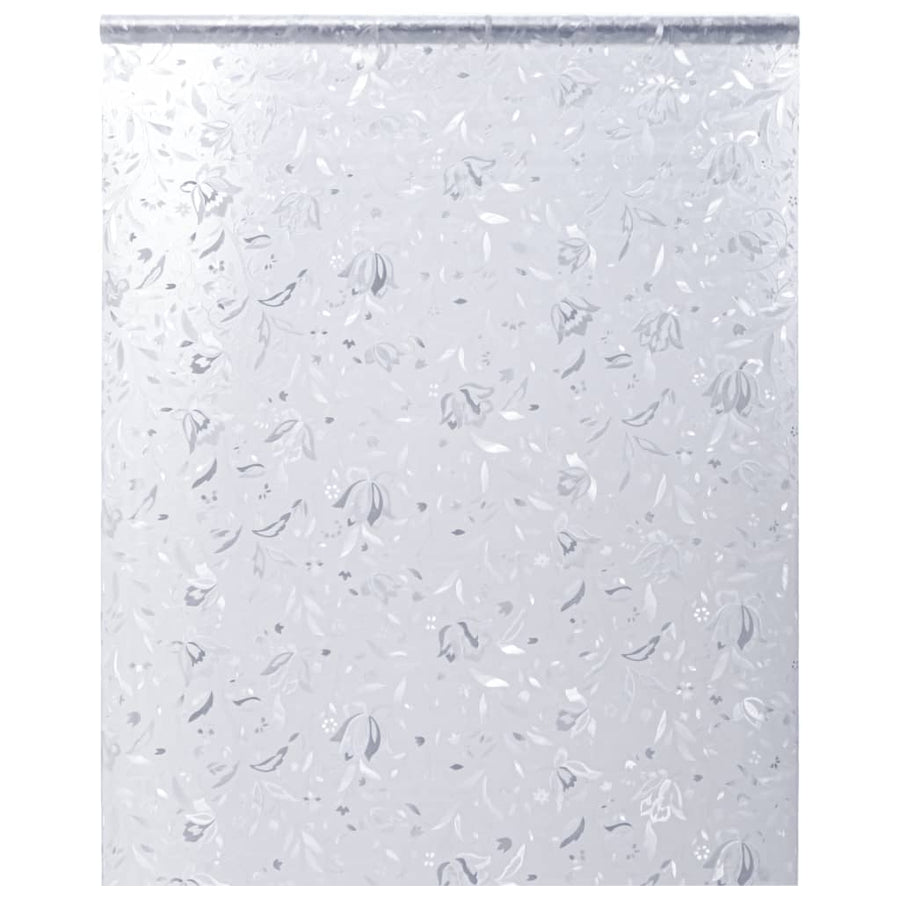 Raamfolies 4 St Mat Bloemenpatroon Pvc