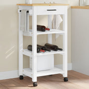 Keukentrolley 48x40x88,5 cm massief grenenhout