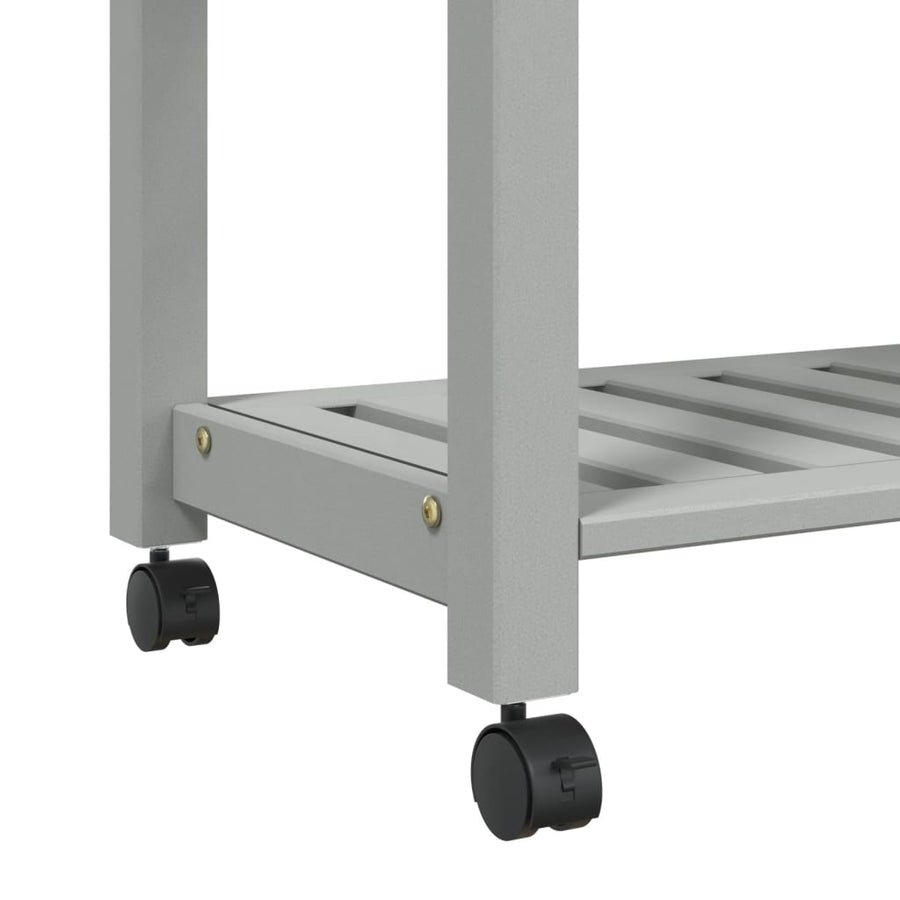 Keukentrolley Monza Massief Grenenhout 60 x 40 x 90 cm Grijs