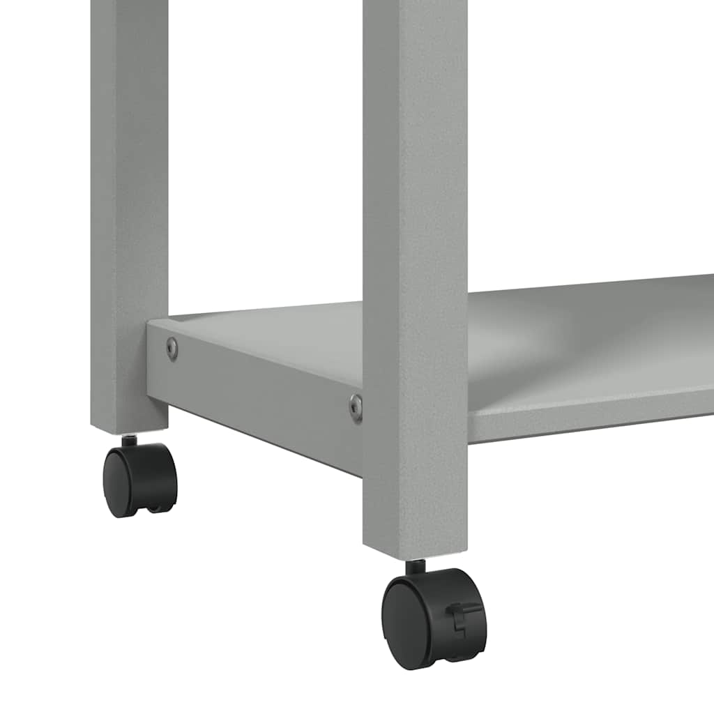 Keukentrolley Monza Massief Grenenhout 60 x 40 x 90 cm Grijs