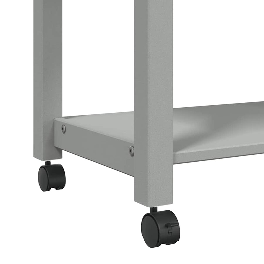 Keukentrolley Monza Massief Grenenhout 60 x 40 x 90 cm Grijs