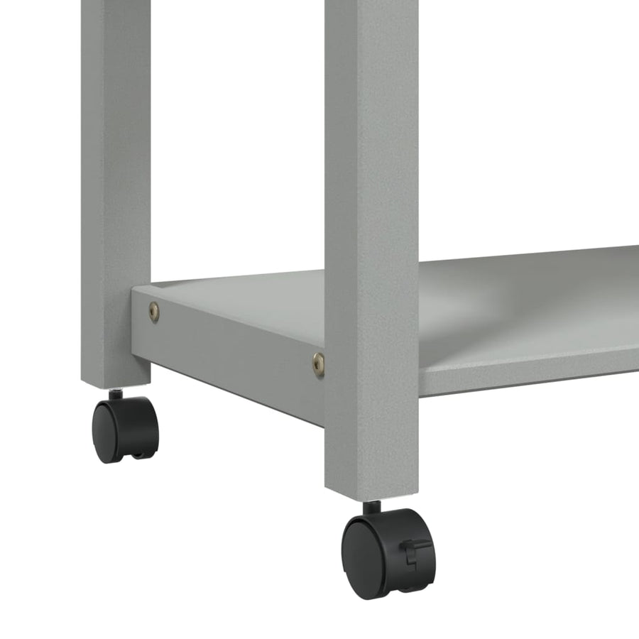 Keukentrolley Monza Massief Grenenhout 84 x 40 x 90 cm Grijs