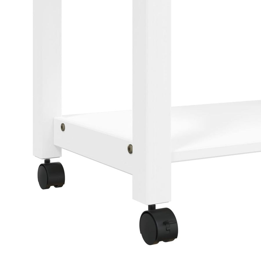 Keukentrolley Monza Massief Grenenhout 84 x 40 x 90 cm Wit