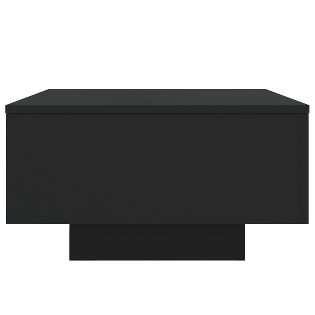 Salontafel Met Led-Verlichting 55 x 55 x 31 cm Zwart