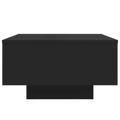 Salontafel Met Led-Verlichting 55 x 55 x 31 cm Zwart