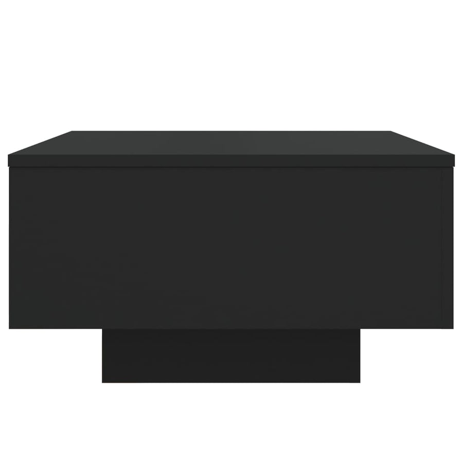 Salontafel Met Led-Verlichting 55 x 55 x 31 cm Zwart