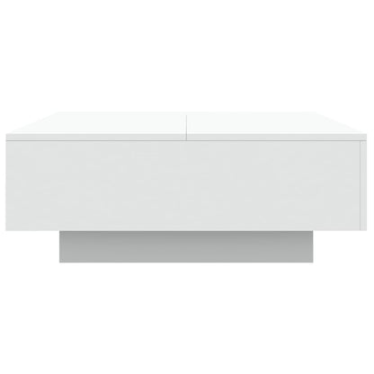 Salontafel 80x80x31 cm spaanplaat wit 80 x 80 x 31 cm Wit
