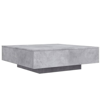 Salontafel 100x100x31 cm bewerkt hout betongrijs 100 x 100 x 31 cm Betongrijs