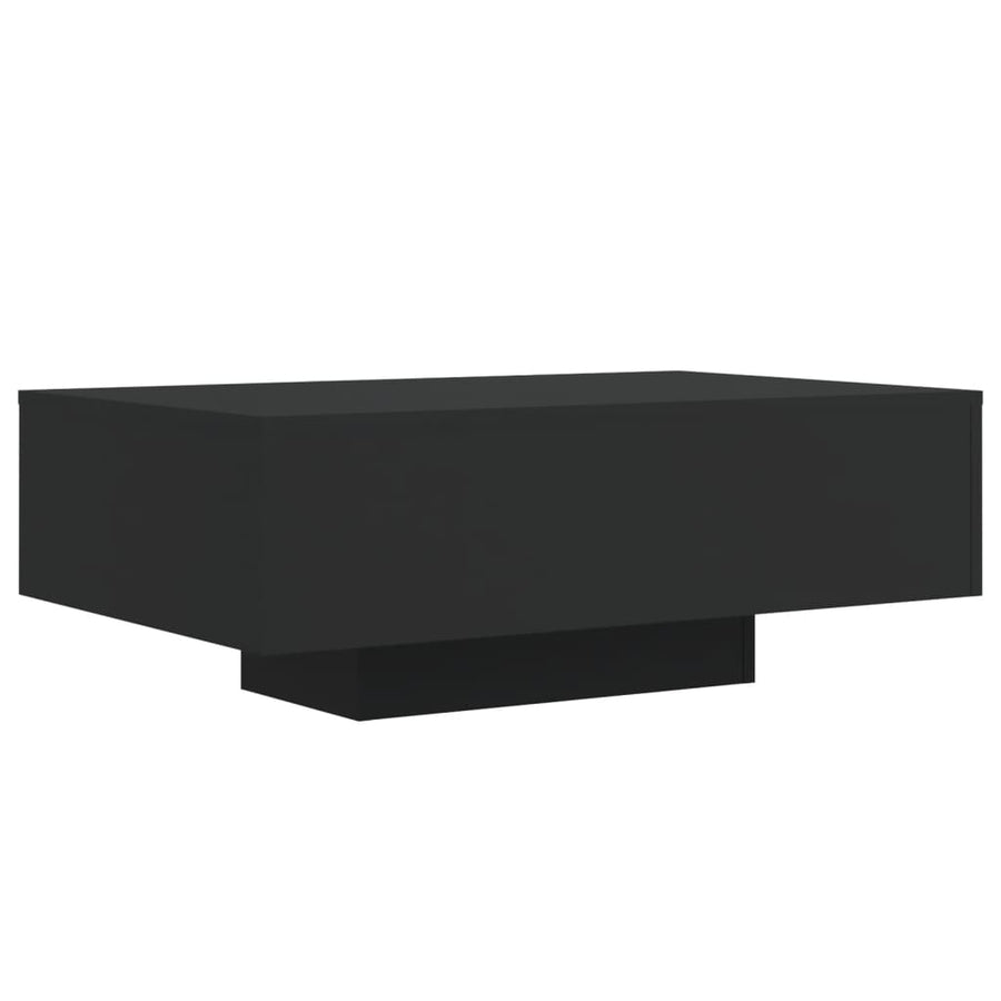 Salontafel Met Led-Verlichting 85 x 55 x 31 cm Zwart