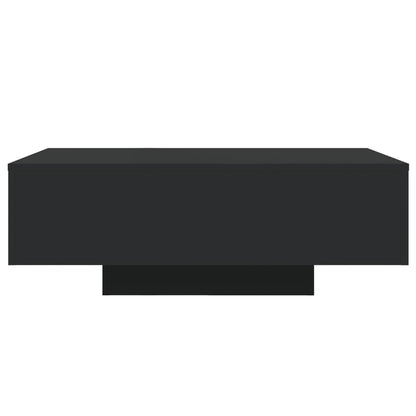 Salontafel Met Led-Verlichting 85 x 55 x 31 cm Zwart