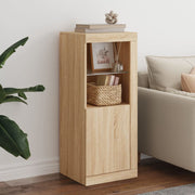 Dressoir 41x37x100 cm sonoma eiken LED