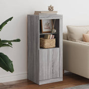 Dressoir 41x37x100 cm grijs sonoma eiken