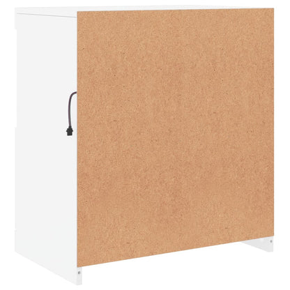 Dressoir Met Led-Verlichting 60X37X67 Cm Wit