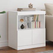 Dressoir 60x37x67 cm wit LED