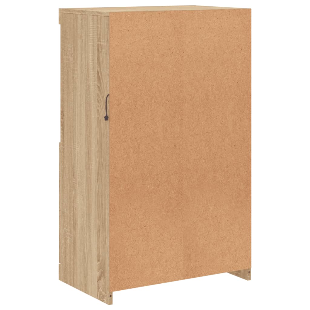 Dressoir Met Led-Verlichting 60,5X37X00 Cm Kleurig Sonoma eiken