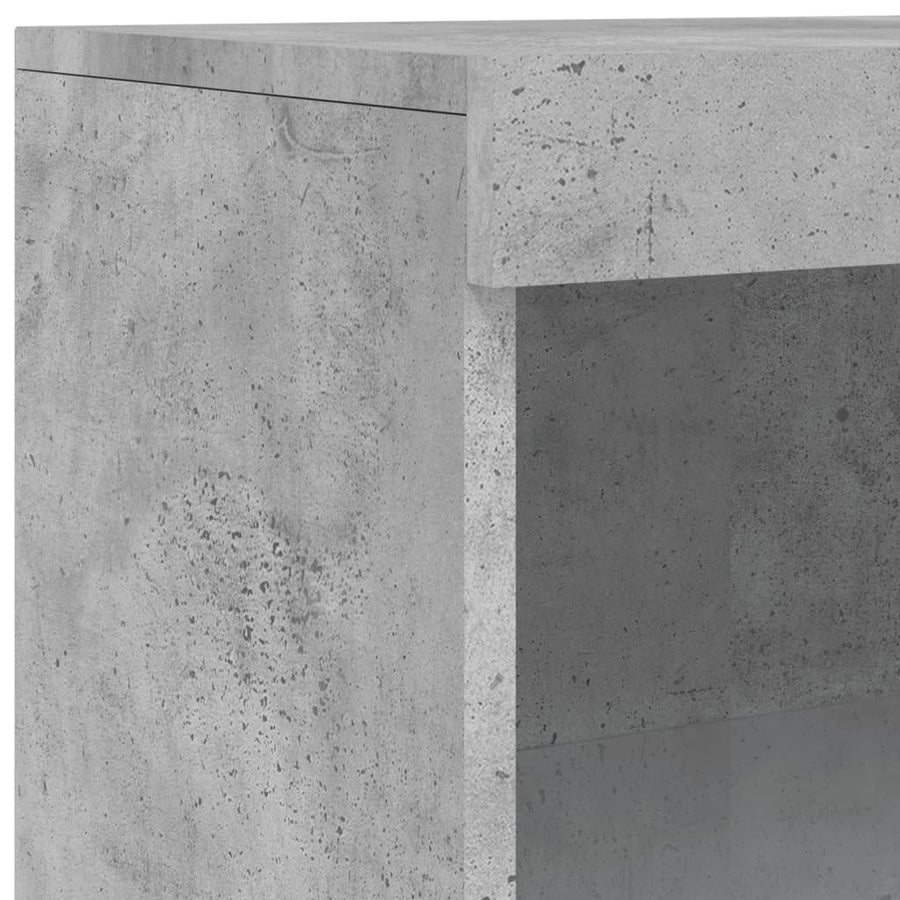 Dressoir Met Led-Verlichting 60,5X37X00 Cm Betongrijs
