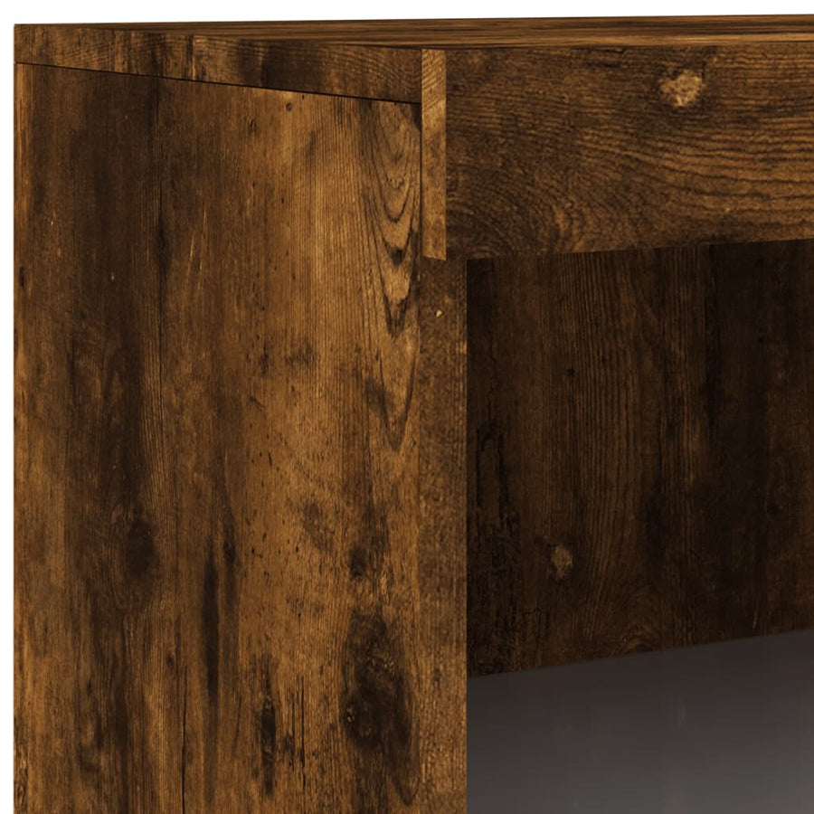 Dressoir Met Led-Verlichting 60,5X37X00 Cm Kleur Gerookt eiken