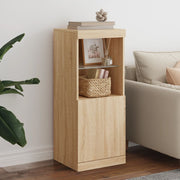 Dressoir 41x37x100 cm sonoma eiken led