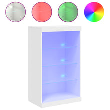 Dressoir Met Led-Verlichting 60,5X37X00 Cm Wit