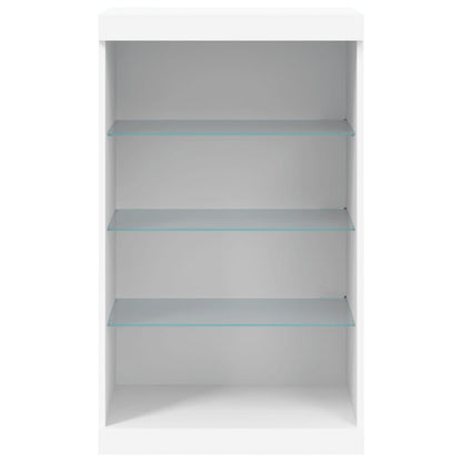 Dressoir Met Led-Verlichting 60,5X37X00 Cm Wit
